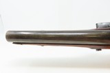 Antique DUTCH/BELGIAN Sea Service Style Flintlock DRAGOON MILITARY Pistol
.69 Caliber Naval Pistol Made Circa 1830s in Liege - 9 of 16