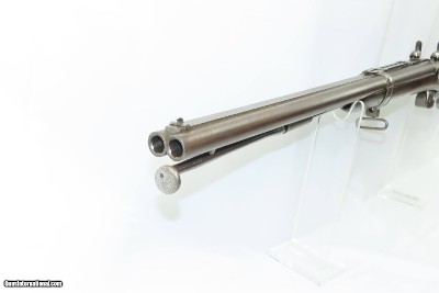 RARE 1859 GENERAL JACOB’S MARTIAL DOUBLE RIFLE SWINBURN-SON British Antique - Image 19 of 20