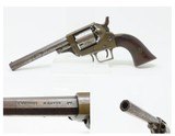 SCARCE Antique WHITNEY ARMS Percussion TWO-TRIGGER Revolver - 1 of 650 MADE PERCUSSION Pocket Revolver Made Between 1852-1854 - 1 of 18