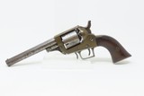 SCARCE Antique WHITNEY ARMS Percussion TWO-TRIGGER Revolver - 1 of 650 MADE PERCUSSION Pocket Revolver Made Between 1852-1854 - 2 of 18