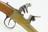 Antique EUROPEAN Brass “CANNON BARREL” Flintlock BOXLOCK Pocket Pistol Concealed Carry Flintlock Sidearm - 15 of 16