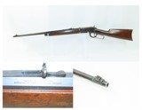 c1903 mfr. WINCHESTER Model 1894 .30-30 WCF Lever Action C&R Rifle Browning Part-Octagonal, Part-Round Customized Barrel - 1 of 18