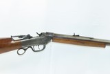 Antique MARLIN BALLARD No. 5 PACIFIC .40-63 Falling Block Rifle Octagonal Barrel Powerful 1880s Single Shot Rifle - 16 of 19