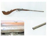 EUROPEAN Antique WHEELLOCK Sporting Rifle Pre-dating the FLINTLOCK Rifle
Fascinating Carved Stock 17th / 18th Century Weapon