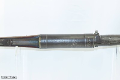 ENGRAVED 19th Century Crank Handle DAVID LURCH SHOOTING GALLERY Air GunPrimarily Used for INDOOR TARGET SHOOTING/HUNTING - Image 11 of 19