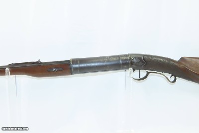 ENGRAVED 19th Century Crank Handle DAVID LURCH SHOOTING GALLERY Air GunPrimarily Used for INDOOR TARGET SHOOTING/HUNTING - Image 4 of 19