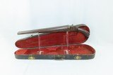 VIOLIN CASED SxS REMINGTON Model 1889 DOUBLE BARREL Pistol Grip Firearm C&R With 1939 DATED LETTER with HISTORY of the GUN - 3 of 25