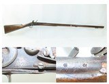 Early-19th Century Antique FLINTLOCK FullStock MILITIA MUSKET British Proof Early 1800s JONES & CO. Birmingham, England - 1 of 21