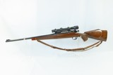 World War I U.S. SPRINGFIELD M1903 .30-06 Bolt Action C&R MILITARY Rifle
With KOLLMORGAN “Bear Cub” SCOPE & LEATHER SLING - 14 of 19