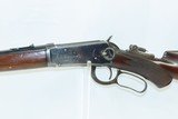 c1906 mfg. WINCHESTER Model 1894 .30-30 WCF Lever Action C&R Saddle Ring Carbine with Tang Mounted Peep Sight - 4 of 21