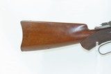 c1906 mfg. WINCHESTER Model 1894 .30-30 WCF Lever Action C&R Saddle Ring Carbine with Tang Mounted Peep Sight - 17 of 21