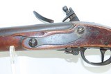 Antique U.S. SPRINGFIELD ARMORY Model 1795 FLINTLOCK WAR of 1812 Era Musket Military Musket 1808 Dated LOCK & 1807 BUTTPLATE - 18 of 24