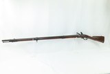 Antique U.S. SPRINGFIELD ARMORY Model 1795 FLINTLOCK WAR of 1812 Era Musket Military Musket 1808 Dated LOCK & 1807 BUTTPLATE - 19 of 24