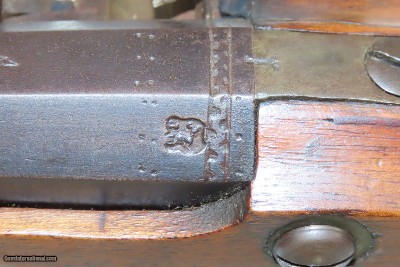 18th Century GERMANIC Antique FLINTLOCK JAEGER Carbine .54 Caliber RAREWith Swamped Octagonal Barrel & Double Set Triggers - Image 12 of 18