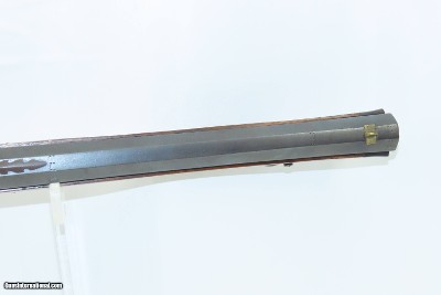 18th Century GERMANIC Antique FLINTLOCK JAEGER Carbine .54 Caliber RAREWith Swamped Octagonal Barrel & Double Set Triggers - Image 11 of 18