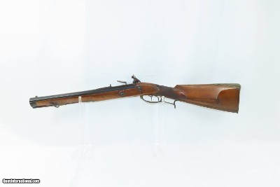 18th Century GERMANIC Antique FLINTLOCK JAEGER Carbine .54 Caliber RAREWith Swamped Octagonal Barrel & Double Set Triggers - Image 13 of 18