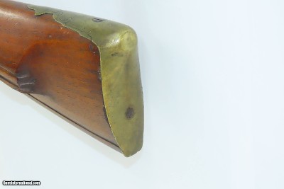 18th Century GERMANIC Antique FLINTLOCK JAEGER Carbine .54 Caliber RAREWith Swamped Octagonal Barrel & Double Set Triggers - Image 18 of 18
