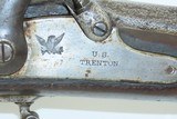 CIVIL WAR Antique U.S. TRENTON, NEW JERSEY “EVERYMAN’S” M1861 Rifle-Musket
TRENTON LOCOMOTIVE & MACHINE Co. Rifle - 7 of 20