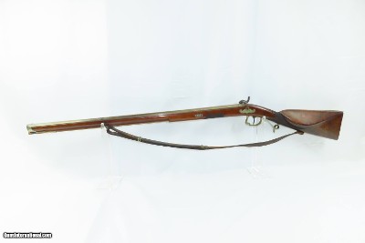 SILVER INLAID, ENGRAVED Antique THOBISCH Percussion CARVED Fowling PieceNICE European CZECH GABLONZ Smoothbore Sporting Gun - Image 14 of 19