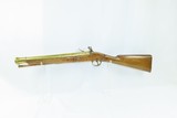 Early 1800s British E. BAKER Antique BRASS BARRELED Flintlock BLUNDERBUSS
200+ Year Old WAR of 1812 Era Close Range Weapon - 13 of 18