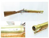 Early 1800s British E. BAKER Antique BRASS BARRELED Flintlock BLUNDERBUSS
200+ Year Old WAR of 1812 Era Close Range Weapon - 1 of 18