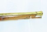 Early 1800s British E. BAKER Antique BRASS BARRELED Flintlock BLUNDERBUSS
200+ Year Old WAR of 1812 Era Close Range Weapon - 5 of 18