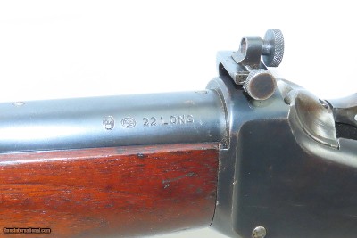 U.S. FLAMING BOMB Marked WINCHESTER M1885 .22 RF WINDER Training Musket C&R U.S. MILITARY TRAINER Chambered in .22 Long RF - Image 7 of 20