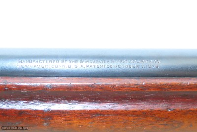 U.S. FLAMING BOMB Marked WINCHESTER M1885 .22 RF WINDER Training Musket C&R U.S. MILITARY TRAINER Chambered in .22 Long RF - Image 6 of 20