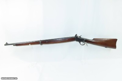 U.S. FLAMING BOMB Marked WINCHESTER M1885 .22 RF WINDER Training Musket C&R U.S. MILITARY TRAINER Chambered in .22 Long RF - Image 2 of 20