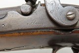 Antique Double Barrel Shotgun by HOWSE Percussion Conversion in Violin Case Early-19th Century Personal Defense Weapon! - 8 of 22