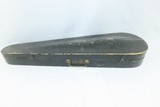 Antique Double Barrel Shotgun by HOWSE Percussion Conversion in Violin Case Early-19th Century Personal Defense Weapon! - 3 of 22