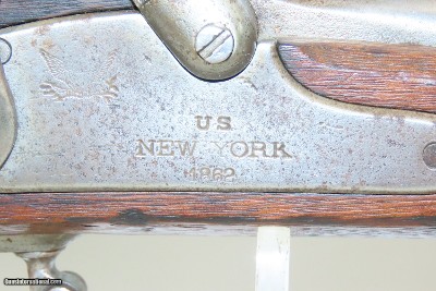 1862 Dated CIVIL WAR Antique SARSON & ROBERTS U.S. M1861 .58 Rifle-MusketUNION “EVERYMAN’S RIFLE” Primary Infantry Weapon - Image 7 of 21