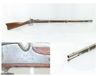 1862 Dated CIVIL WAR Antique SARSON & ROBERTS U.S. M1861 .58 Rifle-Musket
UNION “EVERYMAN’S RIFLE” Primary Infantry Weapon