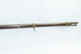 SIMEON NORTH Antique PRIVATE CONTRACT Type M1816 Style Flintlock MUSKET MILITIA STYLE with Model 1817 “COMMON RIFLE” Lock - 5 of 18