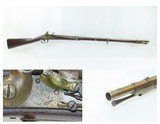 SIMEON NORTH Antique PRIVATE CONTRACT Type M1816 Style Flintlock MUSKET MILITIA STYLE with Model 1817 “COMMON RIFLE” Lock