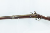 SIMEON NORTH Antique PRIVATE CONTRACT Type M1816 Style Flintlock MUSKET MILITIA STYLE with Model 1817 “COMMON RIFLE” Lock - 15 of 18