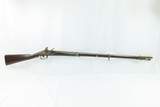 SIMEON NORTH Antique PRIVATE CONTRACT Type M1816 Style Flintlock MUSKET MILITIA STYLE with Model 1817 “COMMON RIFLE” Lock - 2 of 18