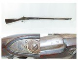 CIVIL WAR Era Antique U.S. SPRINGFIELD M1816 “Bolster” Conversion MUSKET
Flintlock to Percussion Conversion circa 1852 - 1 of 22