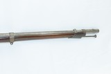 CIVIL WAR Era Antique U.S. SPRINGFIELD M1816 “Bolster” Conversion MUSKET
Flintlock to Percussion Conversion circa 1852 - 6 of 22