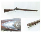 NAPOLEONIC WARS Era Antique “BROWN BESS” .80 Flintlock Musket TOWER and CROWN Marked WAR OF 1812 Long Arm