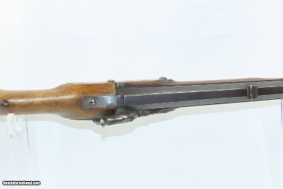 SILVER MOUNTED Antique KUCHENREUTER Full Stock Germanic JAEGER Rifle I.C.K. VERY NICE Late 1700s Rifle with SHORT BARREL - Image 10 of 17