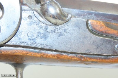 SILVER MOUNTED Antique KUCHENREUTER Full Stock Germanic JAEGER Rifle I.C.K. VERY NICE Late 1700s Rifle with SHORT BARREL - Image 6 of 17