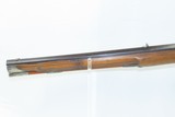 SILVER MOUNTED Antique KUCHENREUTER Full Stock Germanic JAEGER Rifle I.C.K. VERY NICE Late 1700s Rifle with SHORT BARREL - 15 of 17