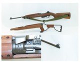 WORLD WAR 2 Era U.S. SAGINAW M1 Carbine with PARATROOPER STOCK Web Sling, Oiler, and M1A1 Type PARATROOPER STOCK - 1 of 20