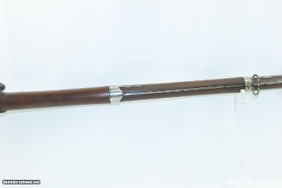 NATHAN STARR & CO Antique U.S. Contract Model 1817 Flintlock “COMMON RIFLE” SCARCE 1 of 10,200 Original Flintlock! - Image 10 of 25