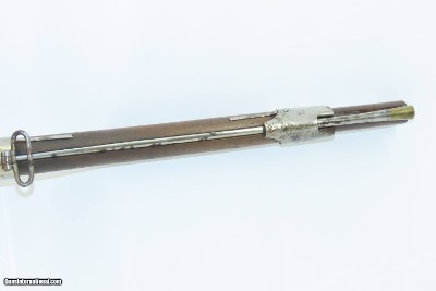 NATHAN STARR & CO Antique U.S. Contract Model 1817 Flintlock “COMMON RIFLE” SCARCE 1 of 10,200 Original Flintlock! - Image 12 of 25