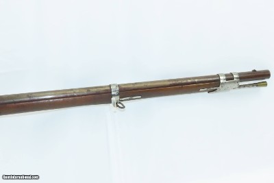 NATHAN STARR & CO Antique U.S. Contract Model 1817 Flintlock “COMMON RIFLE” SCARCE 1 of 10,200 Original Flintlock! - Image 5 of 25