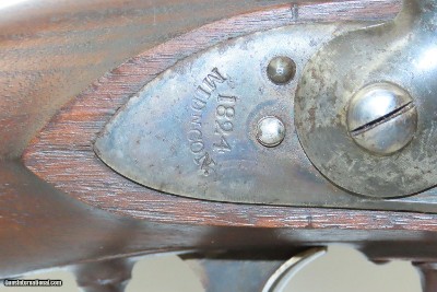 NATHAN STARR & CO Antique U.S. Contract Model 1817 Flintlock “COMMON RIFLE” SCARCE 1 of 10,200 Original Flintlock! - Image 8 of 25