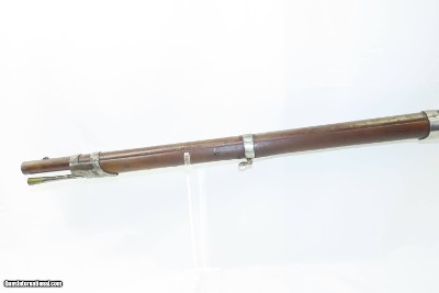 NATHAN STARR & CO Antique U.S. Contract Model 1817 Flintlock “COMMON RIFLE” SCARCE 1 of 10,200 Original Flintlock! - Image 21 of 25