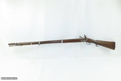 NATHAN STARR & CO Antique U.S. Contract Model 1817 Flintlock “COMMON RIFLE” SCARCE 1 of 10,200 Original Flintlock! - Image 18 of 25